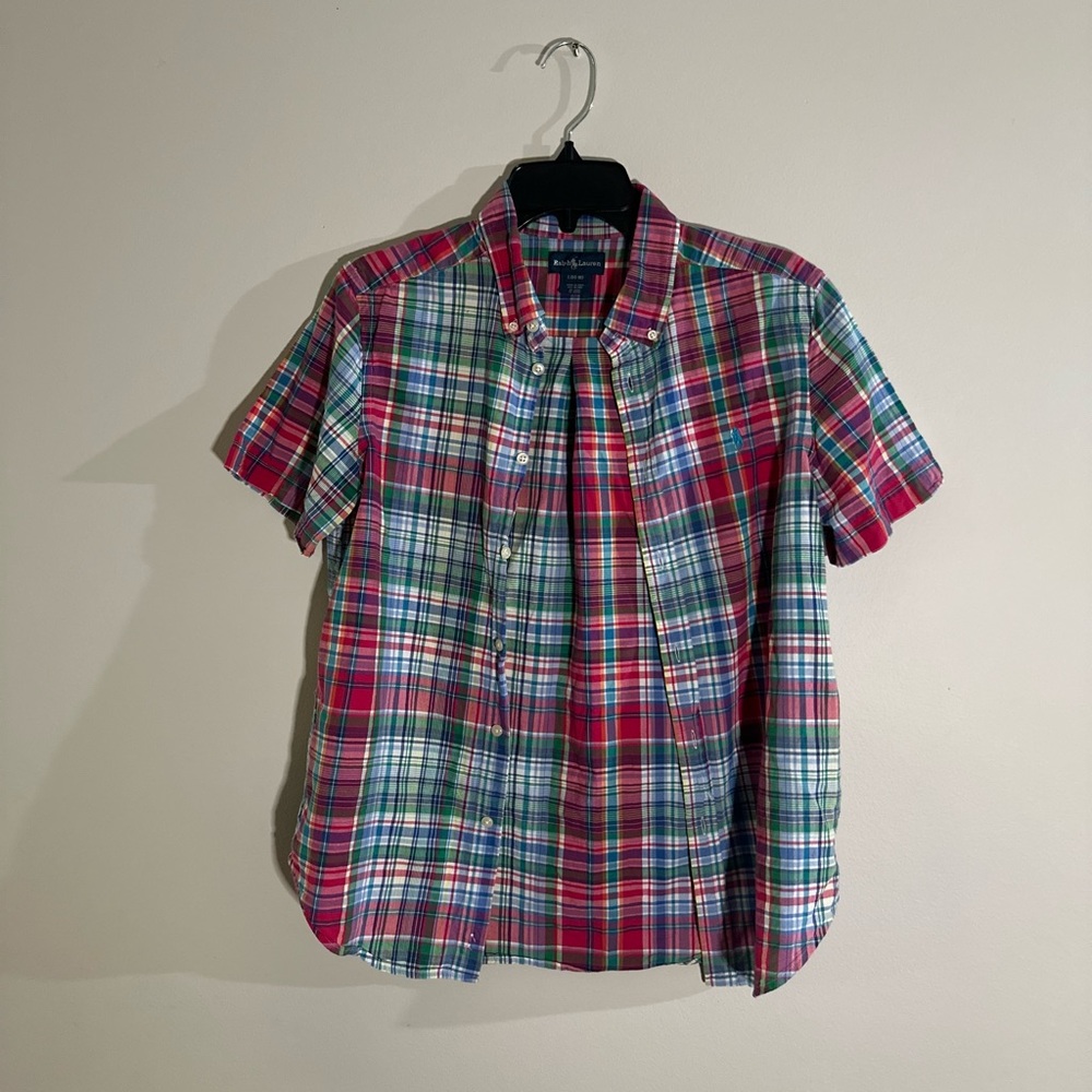 Ralph Lauren Plaid Button Up